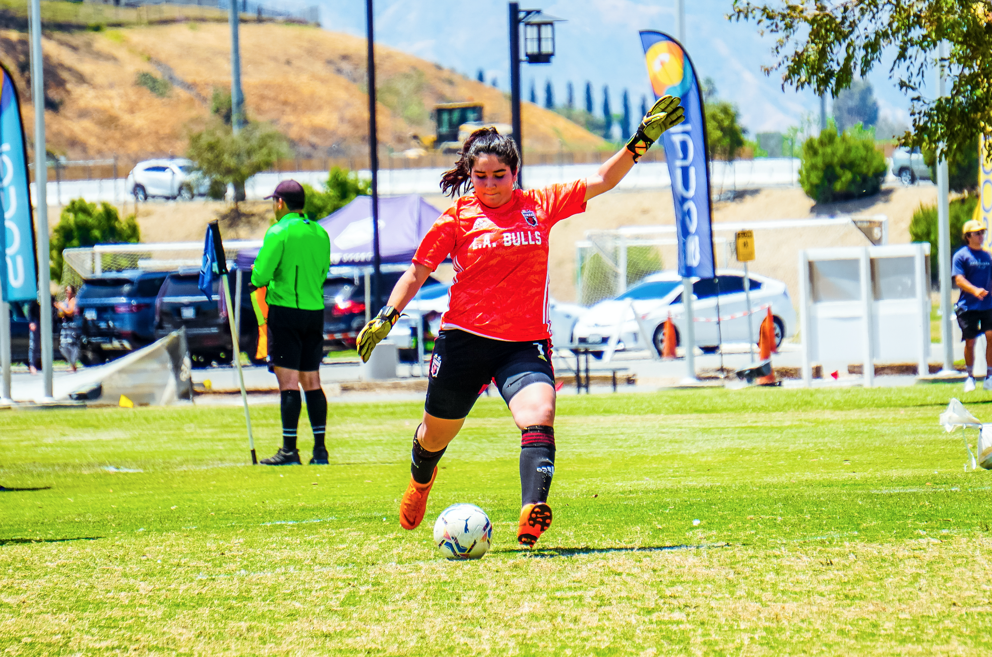 G06Red State Cup LA BULLS
