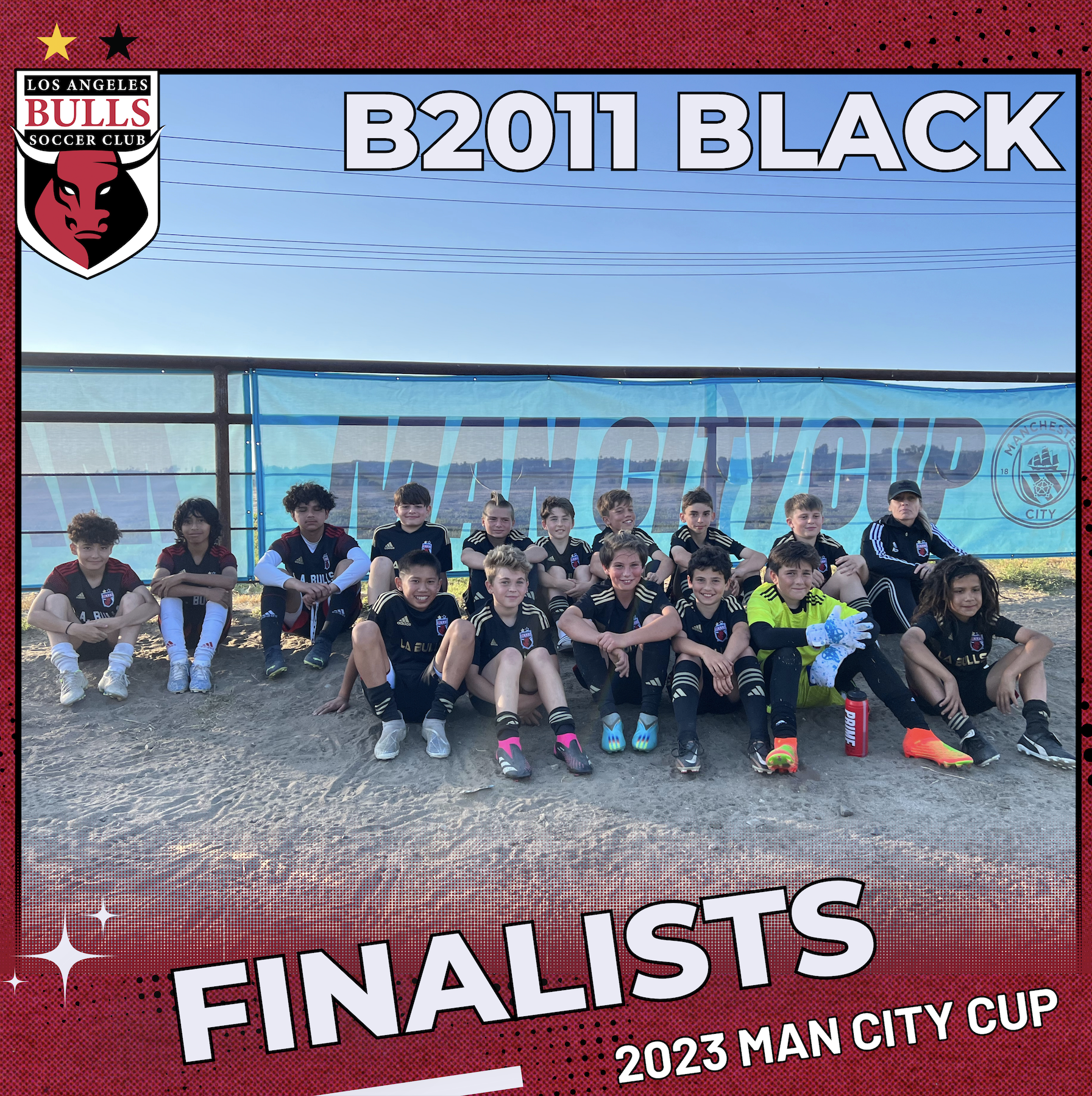 LA Bulls Man City Cup finalists B11 MLS Next team