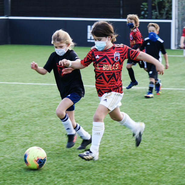Jr Bulls Rec League girls LA Bulls Soccer Club